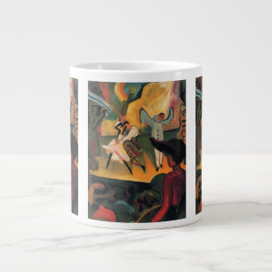 Ballettbusse, russisches Ballett mit August Macke Jumbo-Tasse