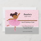 BallettErwägung Einladung (Vorderseite)