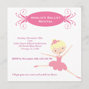 BallettErwägung Einladung