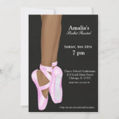 BallettErwägung Einladung (Vorderseite)