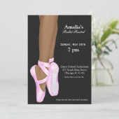 BallettErwägung Einladung (Stehend Vorderseite)