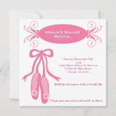 BallettErwägung Einladung (Vorderseite)