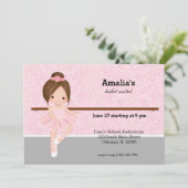 BallettErwägung Einladung (Stehend Vorderseite)