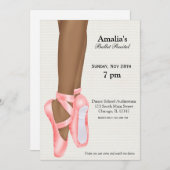 BallettErwägung Einladung (Vorne/Hinten)