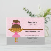 BallettErwägung Einladung (Stehend Vorderseite)