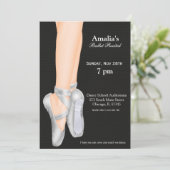 BallettErwägung Einladung (Stehend Vorderseite)