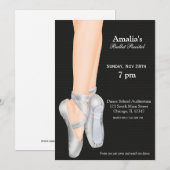 BallettErwägung Einladung (Vorne/Hinten)