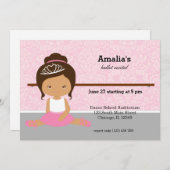 BallettErwägung Einladung (Vorne/Hinten)