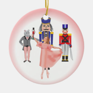 Ballettkäse Keramik Ornament