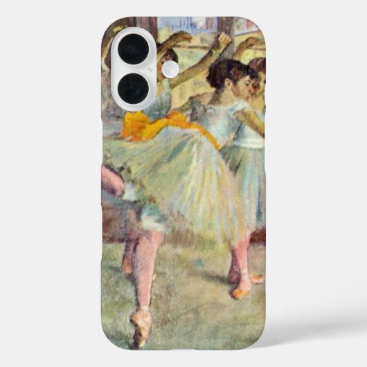 Ballettklasse, die Tanzsaal von Edgar Degas Case-Mate iPhone Hülle (Rückseite)