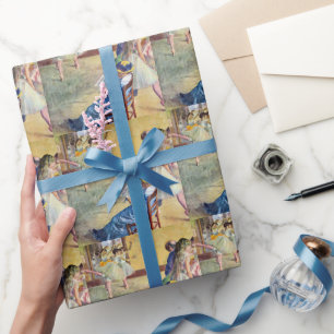 Ballettklasse, die Tanzsaal von Edgar Degas Geschenkpapier