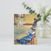 Ballettklasse, die Tanzsaal von Edgar Degas Postkarte (Stehend Vorderseite)