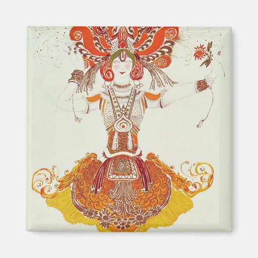 Ballettkostüm für 'The Firebird', von Strawinsky Magnet (Vorne)