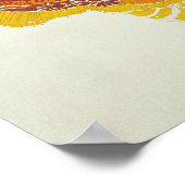 Ballettkostüm für 'The Firebird', von Strawinsky Poster (Ecke)