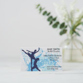 Ballettlehrerballettstudio-Tanzstudio Visitenkarte (Stehend Vorderseite)