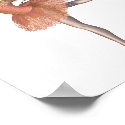 Ballettleistung - Pose Poster (Ecke)