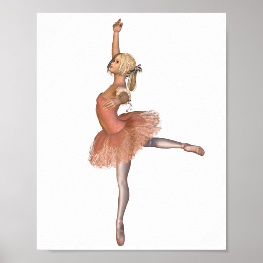 Ballettleistung - Pose Poster (Vorne)
