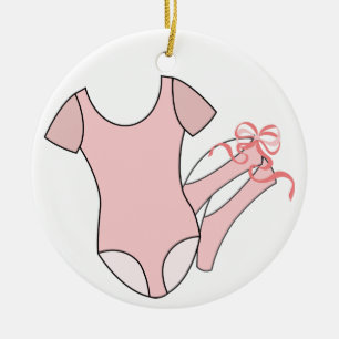 Ballettleotard Keramik Ornament