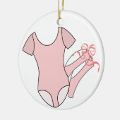 Ballettleotard Keramik Ornament (Links)