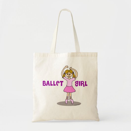 Ballettmädchen Tragetasche (Vorne)