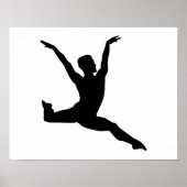 Ballettmann Poster (Vorne)