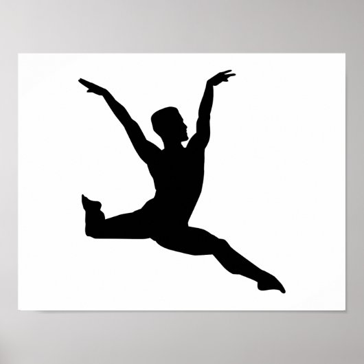 Ballettmann Poster (Vorne)