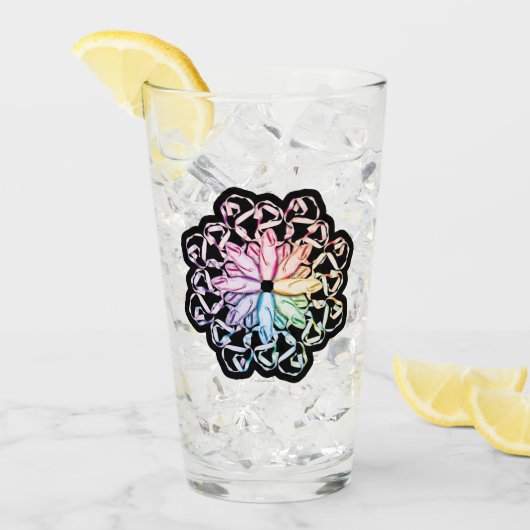 Ballettmuster Glas (Vorderseite Ice)