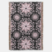 Ballettmuster (pink) decke (Vorderseite Vertikal)