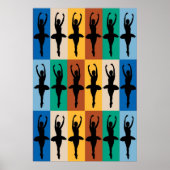 Ballettmuster Poster (Vorne)