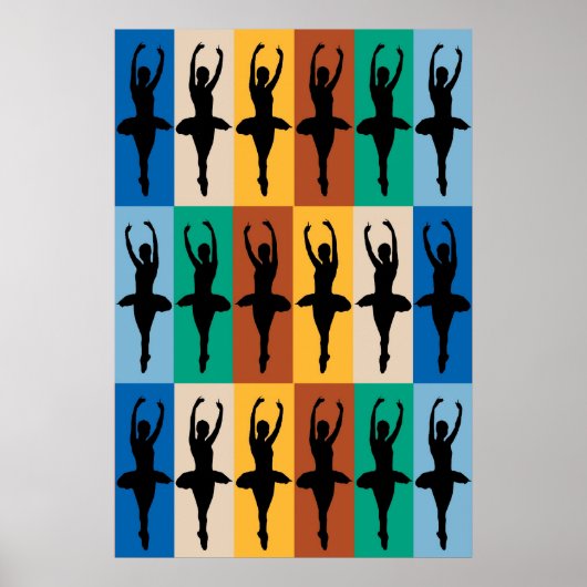 Ballettmuster Poster (Vorne)