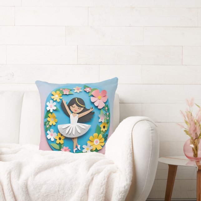 Ballettprinzessin IV Platz Kissen (Liege)