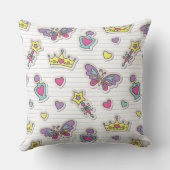 Ballettprinzessinmuster Kissen (Rückseite)