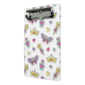 Ballettprinzessinmuster Mini Klemmbrett (Gewinkelt2)