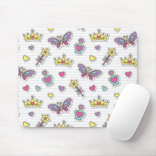 Ballettprinzessinmuster Mousepad (Mit Mouse)