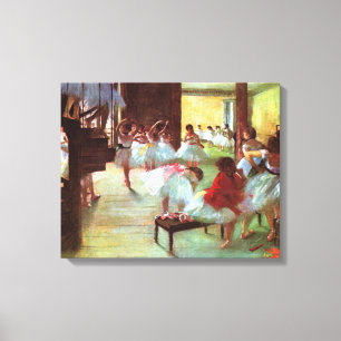 Ballettprobe - Edgar Degas - 1880 Leinwanddruck