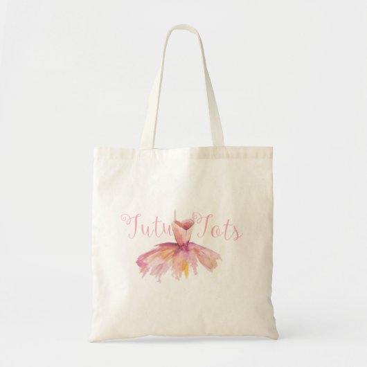 Ballettröckchen-Knirps-Tanz-Tasche Tragetasche (Vorne)