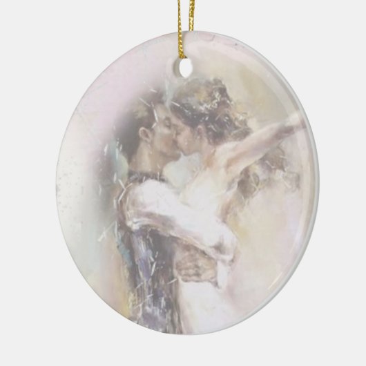 Ballettromane Keramik Ornament (Links)