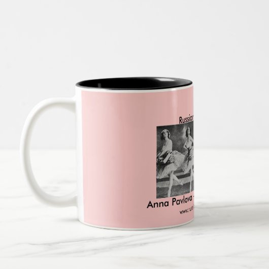 Balletts Russes Pavlova Zweifarbige Tasse (Links)
