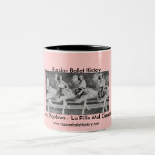 Balletts Russes Pavlova Zweifarbige Tasse (Mittel)