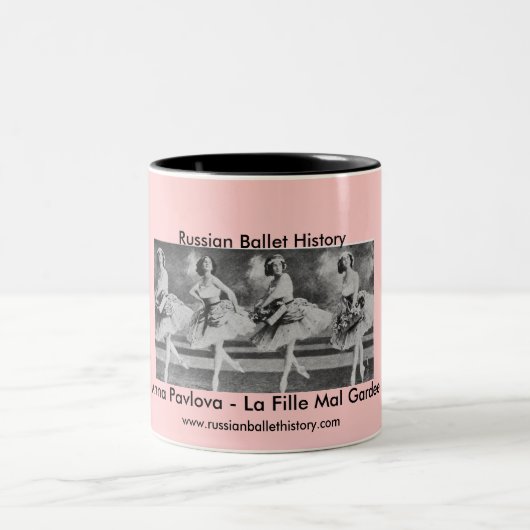 Balletts Russes Pavlova Zweifarbige Tasse (Mittel)