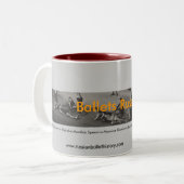 Balletts Russes Website-Tasse Zweifarbige Tasse (Vorderseite Links)