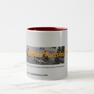 Balletts Russes Website-Tasse Zweifarbige Tasse