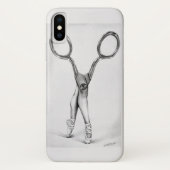 Ballettschere Ballerina Tanz Surreale Kunst Case-Mate iPhone Hülle (Rückseite)