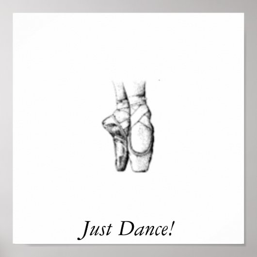 Ballettschuhe2, Just Dance! Poster (Vorne)