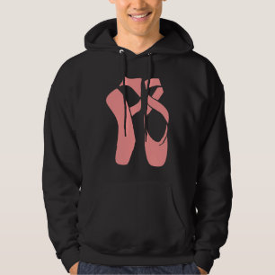 Ballettschuhe Ballettspitze Schuhe Pantoletten Hoodie