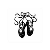 Ballettschuhe Gummistempel (Prägung)