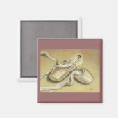 Ballettschuhe Magnet (Vorderseite/Rückseite)