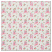 Ballettschuhe Pink Ballerina Muster Stoff (Muster)