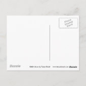 Ballettschuhe Postkarte (Rückseite)
