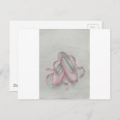 Ballettschuhe Postkarte (Vorne/Hinten)